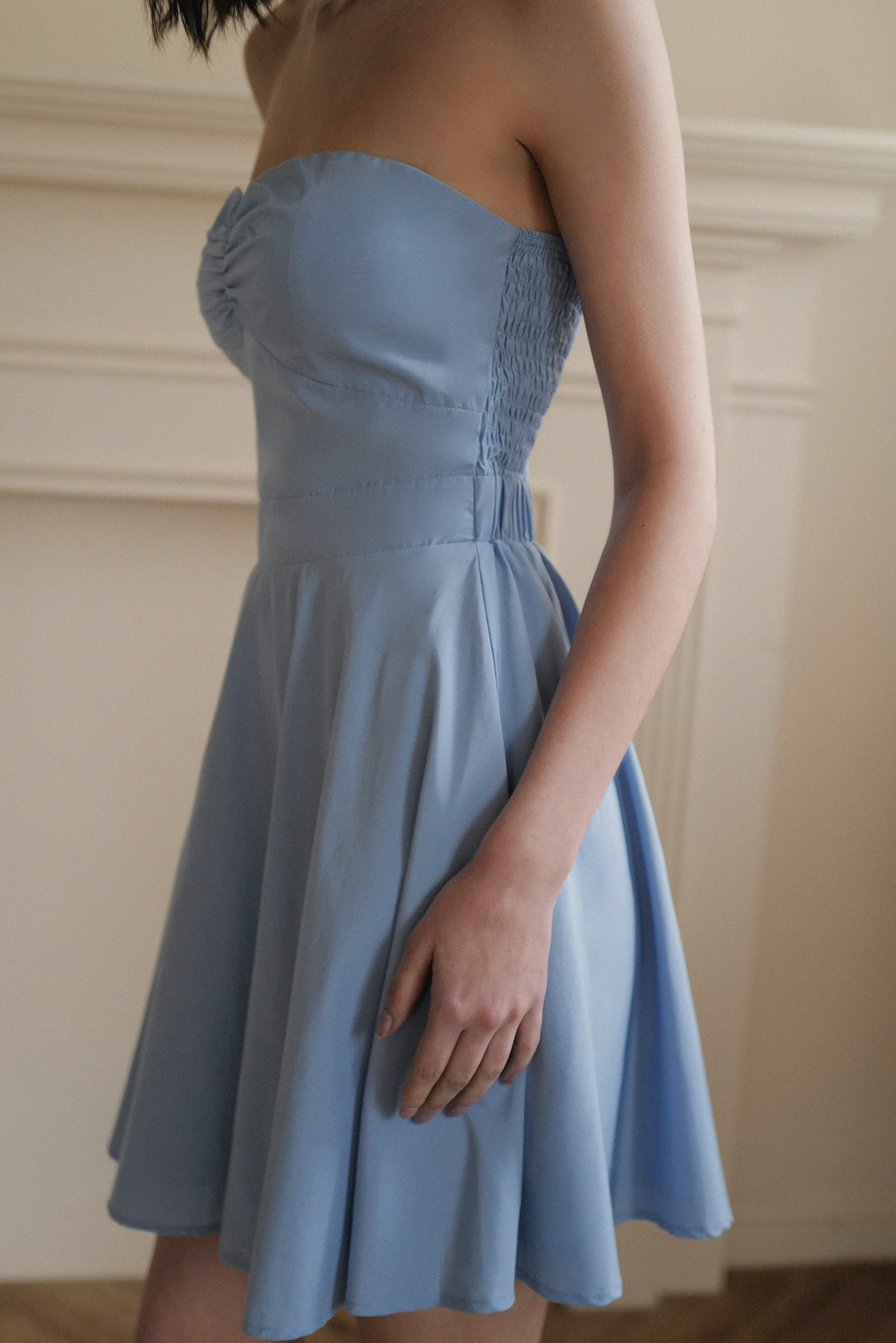 Beach day off shoulder dress