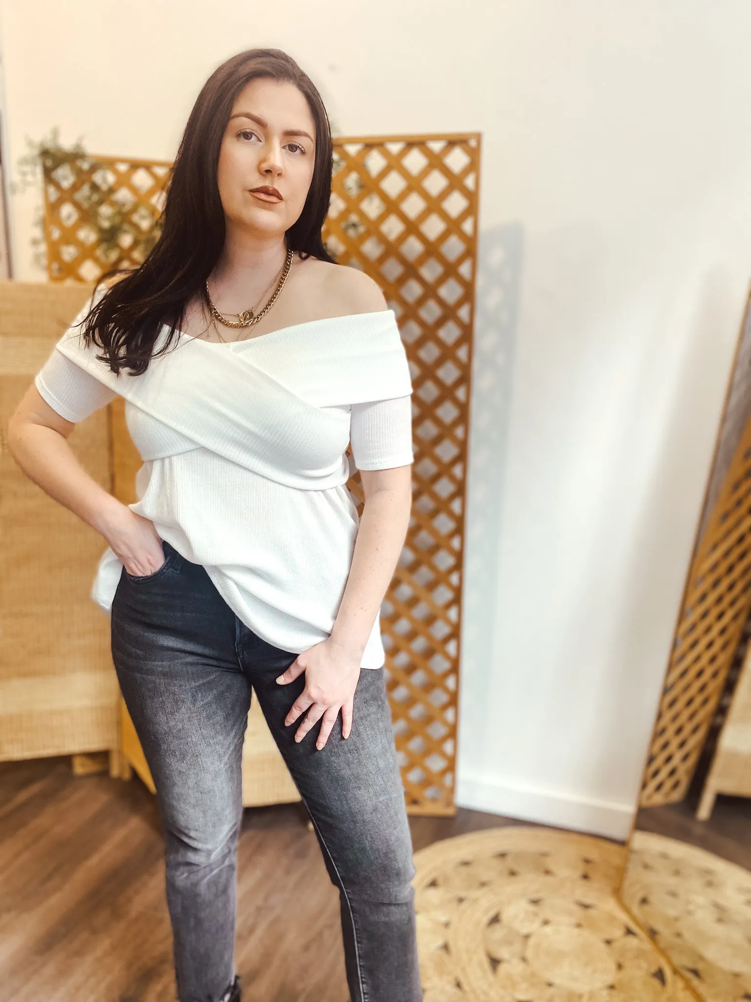 Brenda Off Shoulder Top