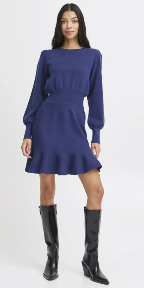 B.Young Fit & Flare Knit Dress