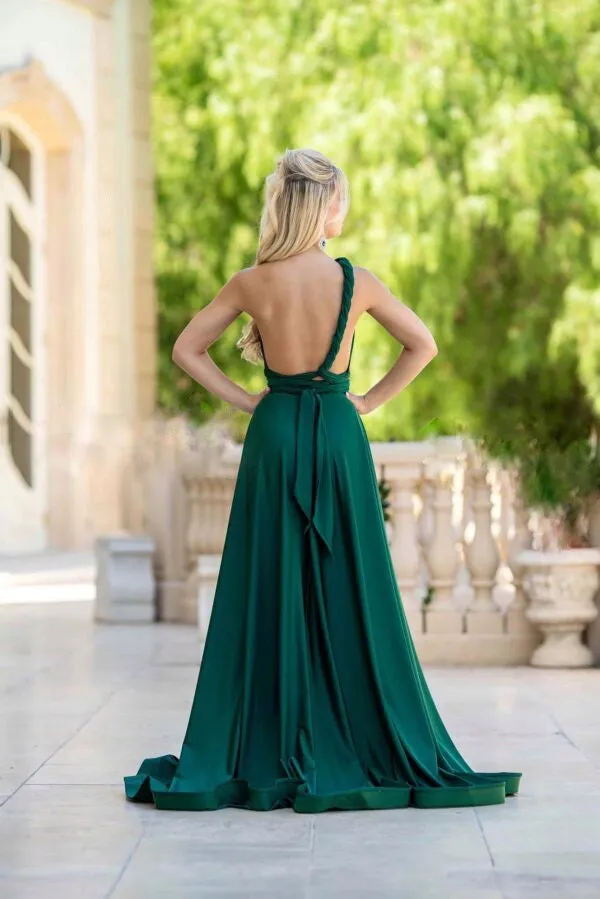 Jessica Angel Jersey Open Back Multi Tie Dress