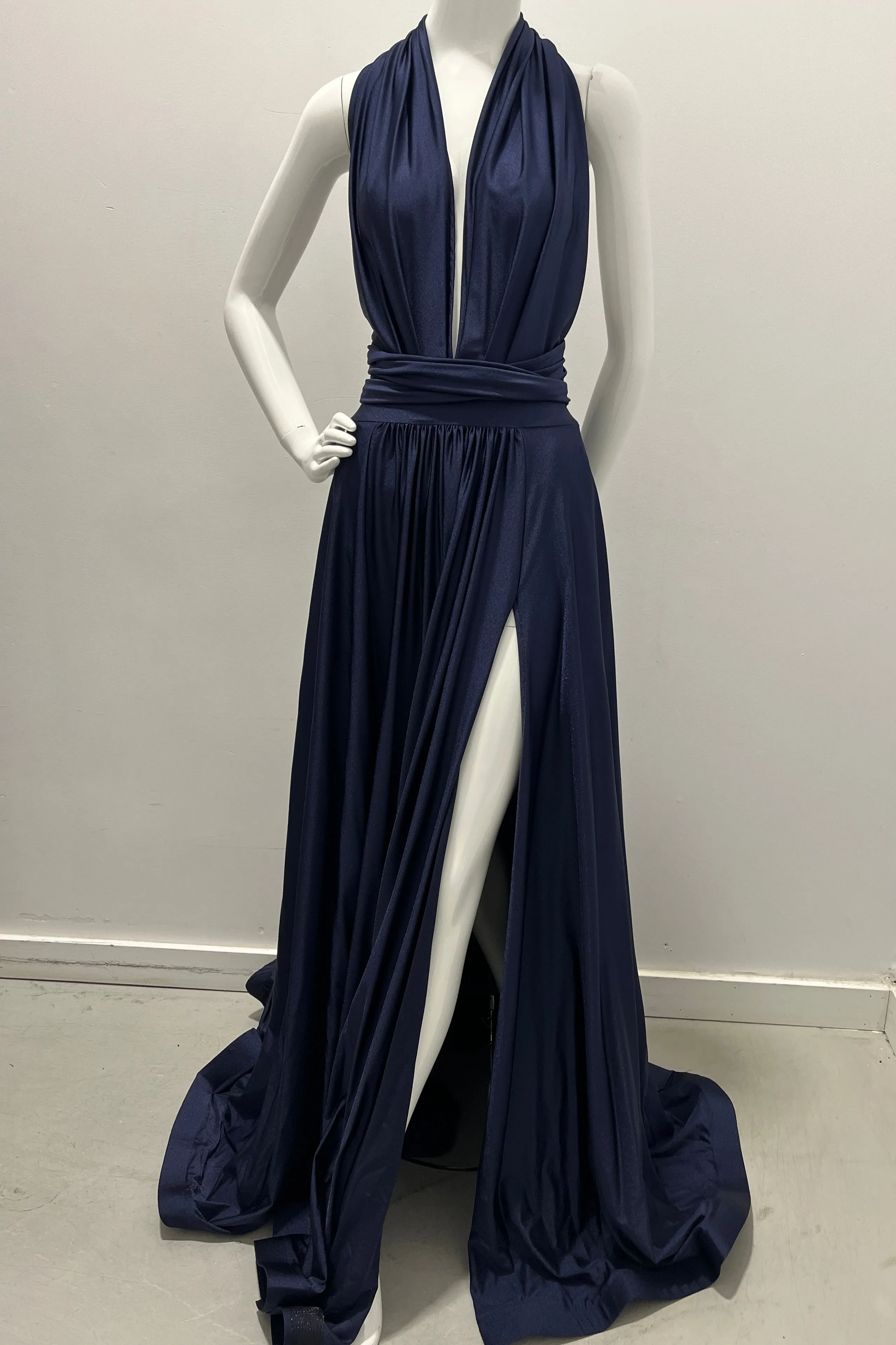 Jessica Angel Jersey Open Back Multi Tie Dress