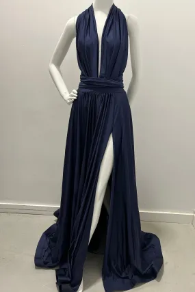 Jessica Angel Jersey Open Back Multi Tie Dress