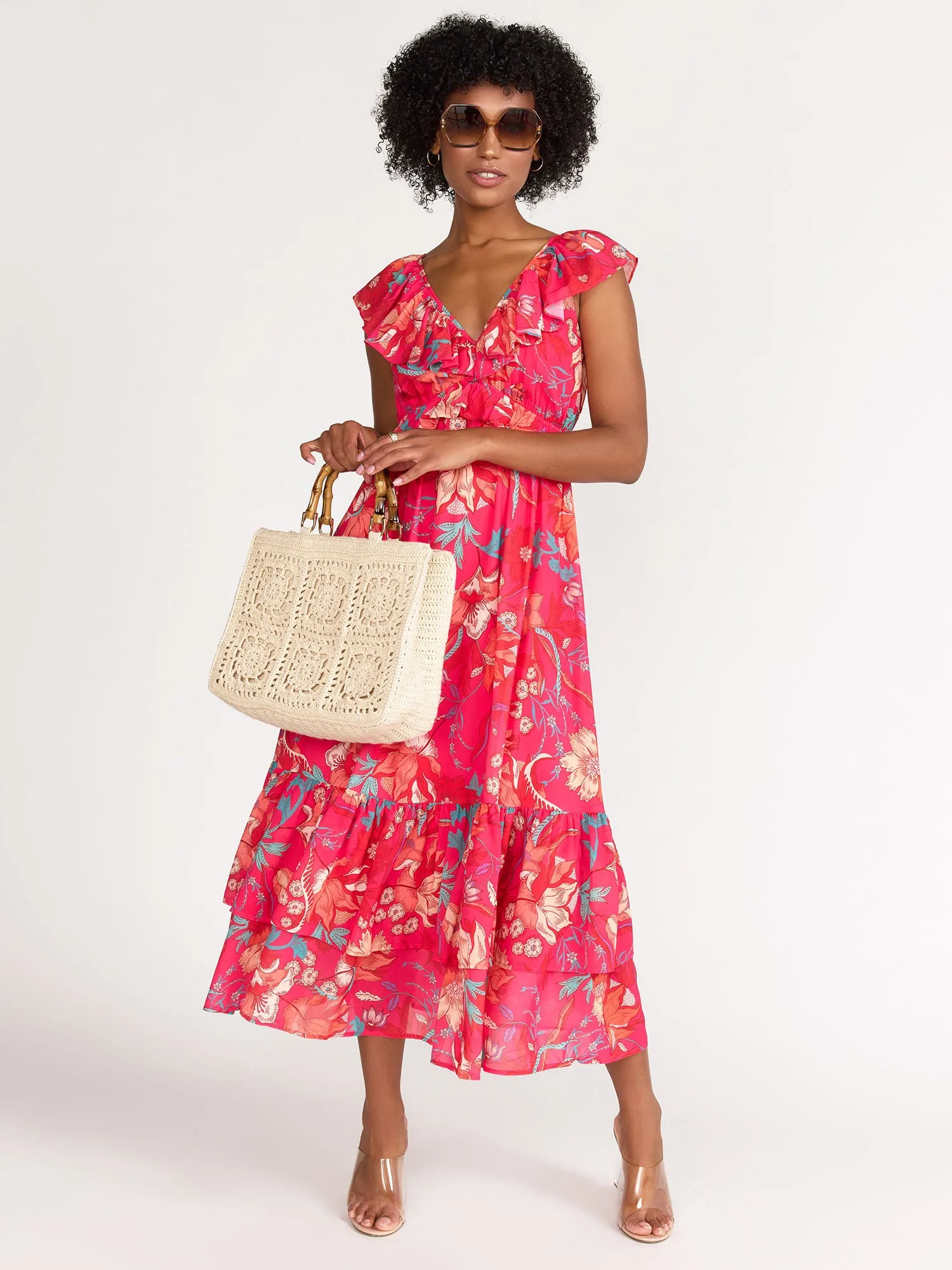 Love The Feeling Floral Maxi Dress - Flying Tomato