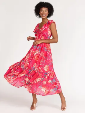 Love The Feeling Floral Maxi Dress - Flying Tomato