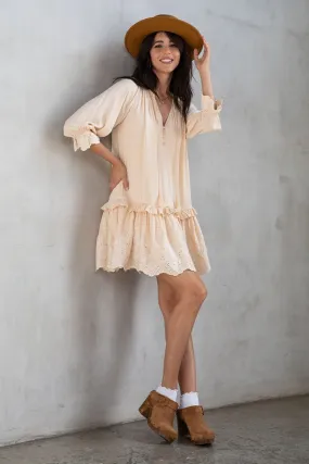 Morrison Embroidered Mini Dress