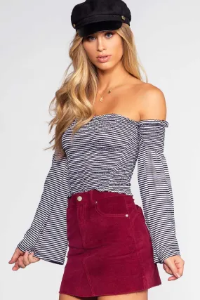 Pierce Off The Shoulder Top
